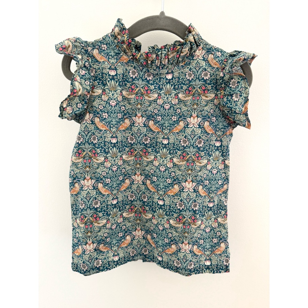 Mabo loulou flutter sleeve blouse